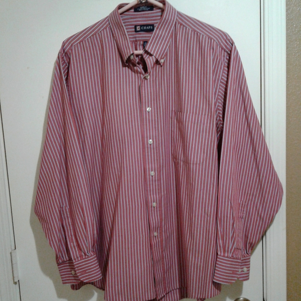 🌺 Mens Chaps Classic Fit Button Down Shirt